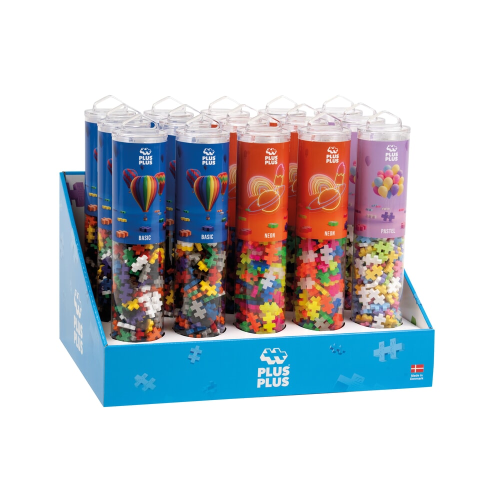 Plus plus plus-plus 240 pièces. tubes de mélange : 15 pièces (7222)