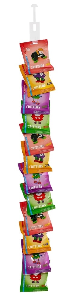 Bande de clips pour créatures Plus Plus Plus Plus : 2 x 12 pièces. (7297)
