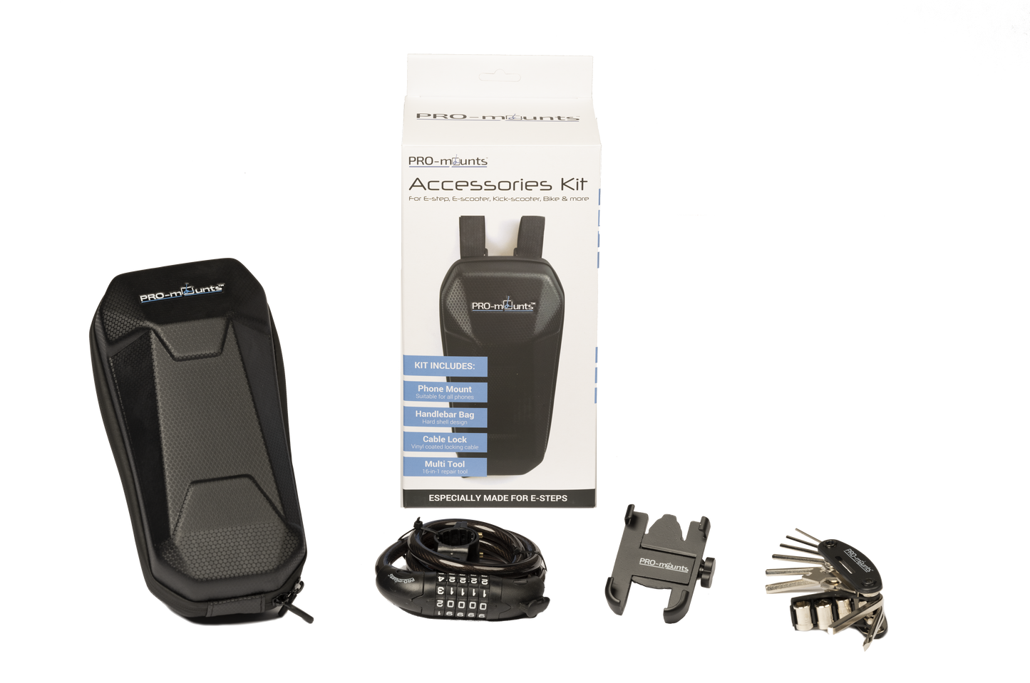 Kit d'accessoires en e-Step Pro-Mounts Pro-Mount