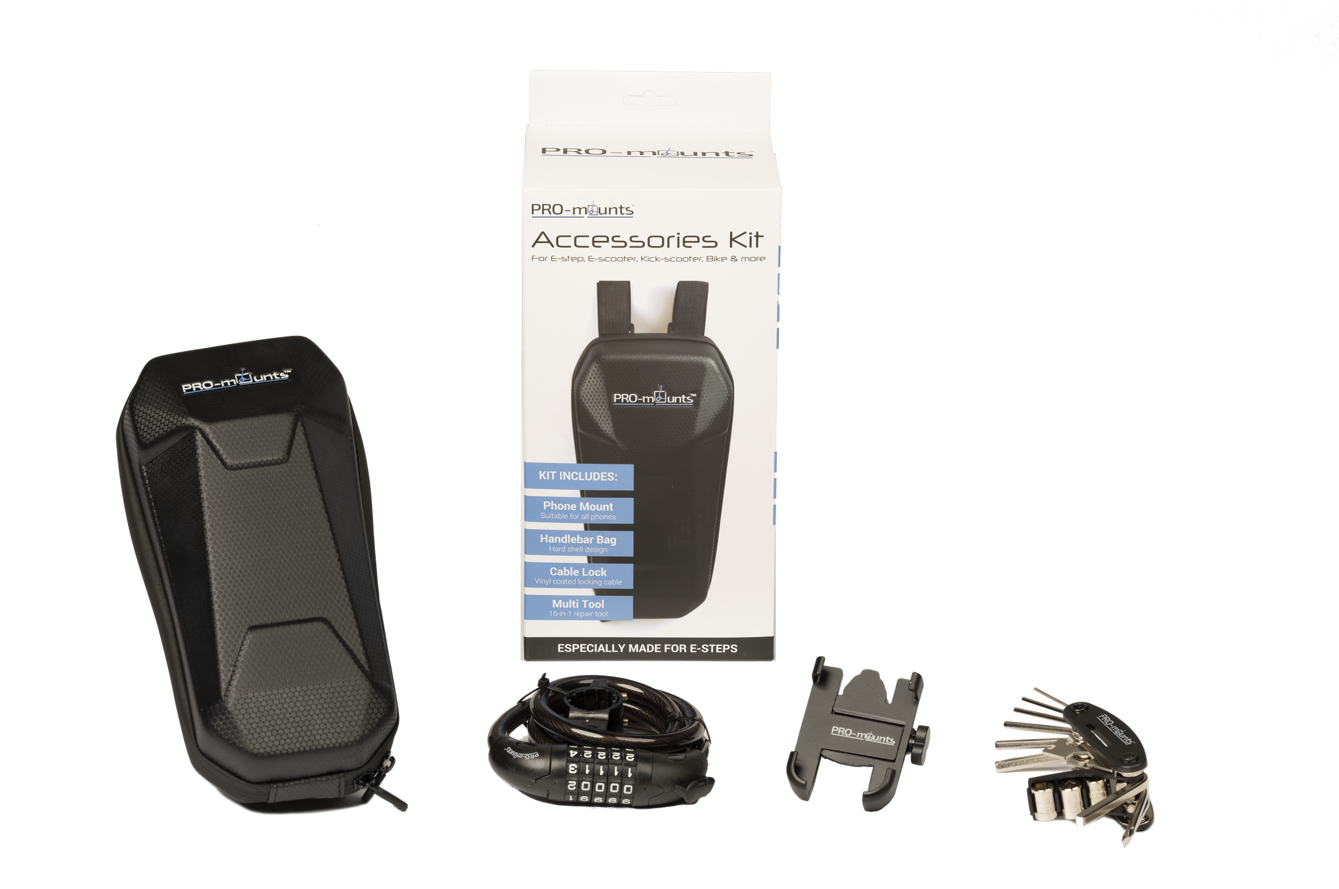 Kit d'accessoires en e-Step Pro-Mounts Pro-Mount