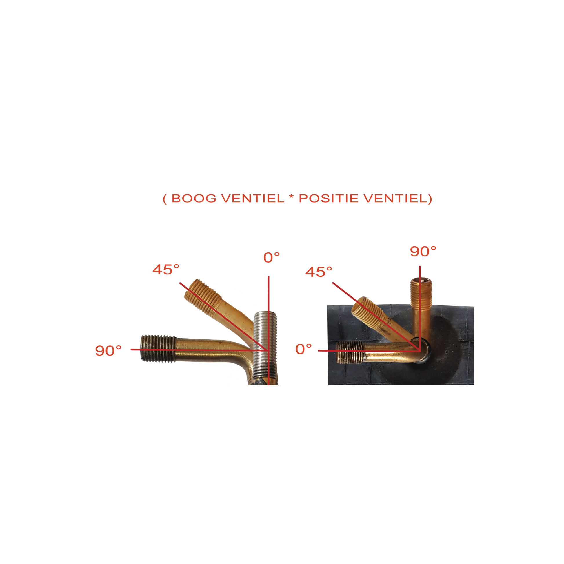 Pro-monte pro-monnts tube intérieur 10 x 2,5 av 90 45gr