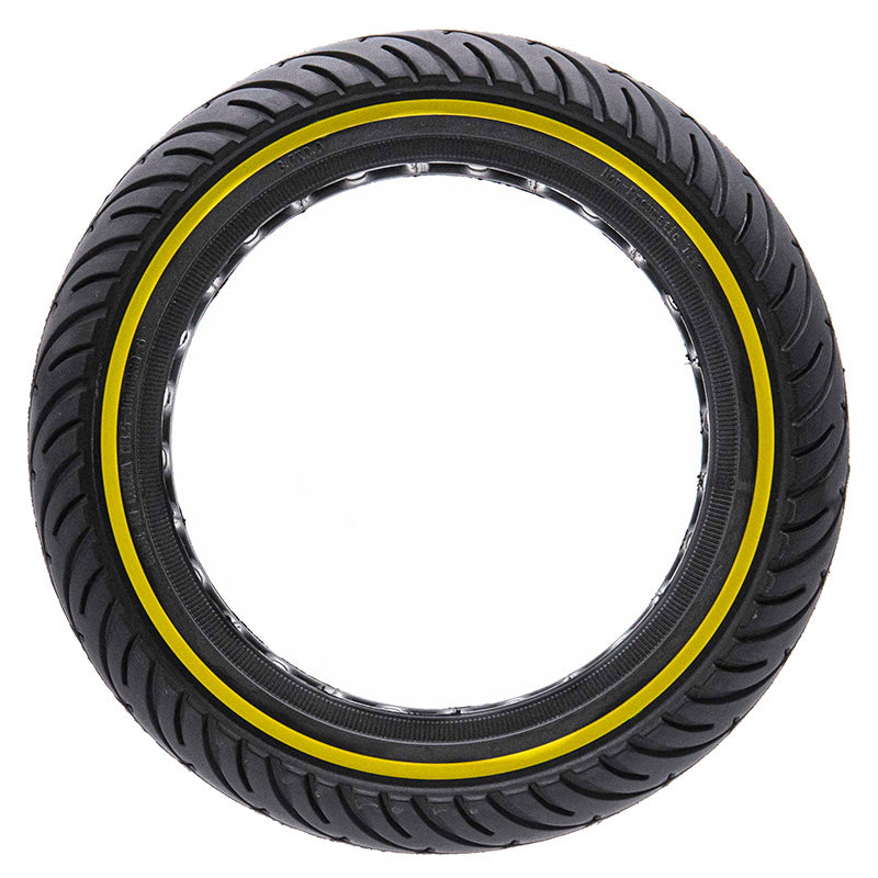 Pro-monnts pro-monnts pneu solide 8 1 2 ligne jaune noir