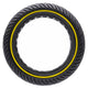 Pro-monnts pro-monnts pneu solide 8 1 2 ligne jaune noir