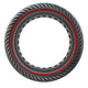 Pro-monnts pro-monnts pneu solide 8 1 2 Black Red Line