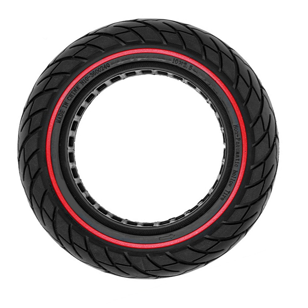 Pro-monnts pro-monnts pneu solide 10 x 2.125 Black Red Line
