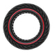 Pro-monnts pro-monnts pneu solide 10 x 2.125 Black Red Line