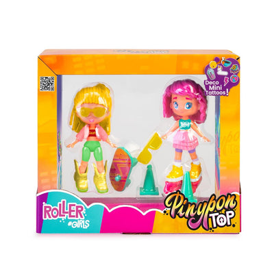 Pinypon top roller filles serties de tatouages