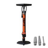 pompe à vélo avec manomètre 6 Bar orange - afbeelding 1
