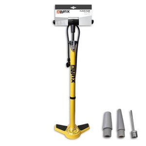 Pompe de piste Lynx jaune grand m compteur cyclone 11b