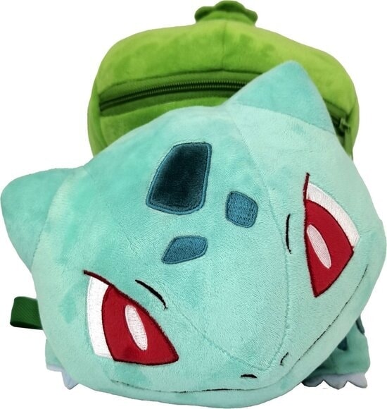 Pokemon sac à dos en peluche pokémon bulbasaure 36 cm vert