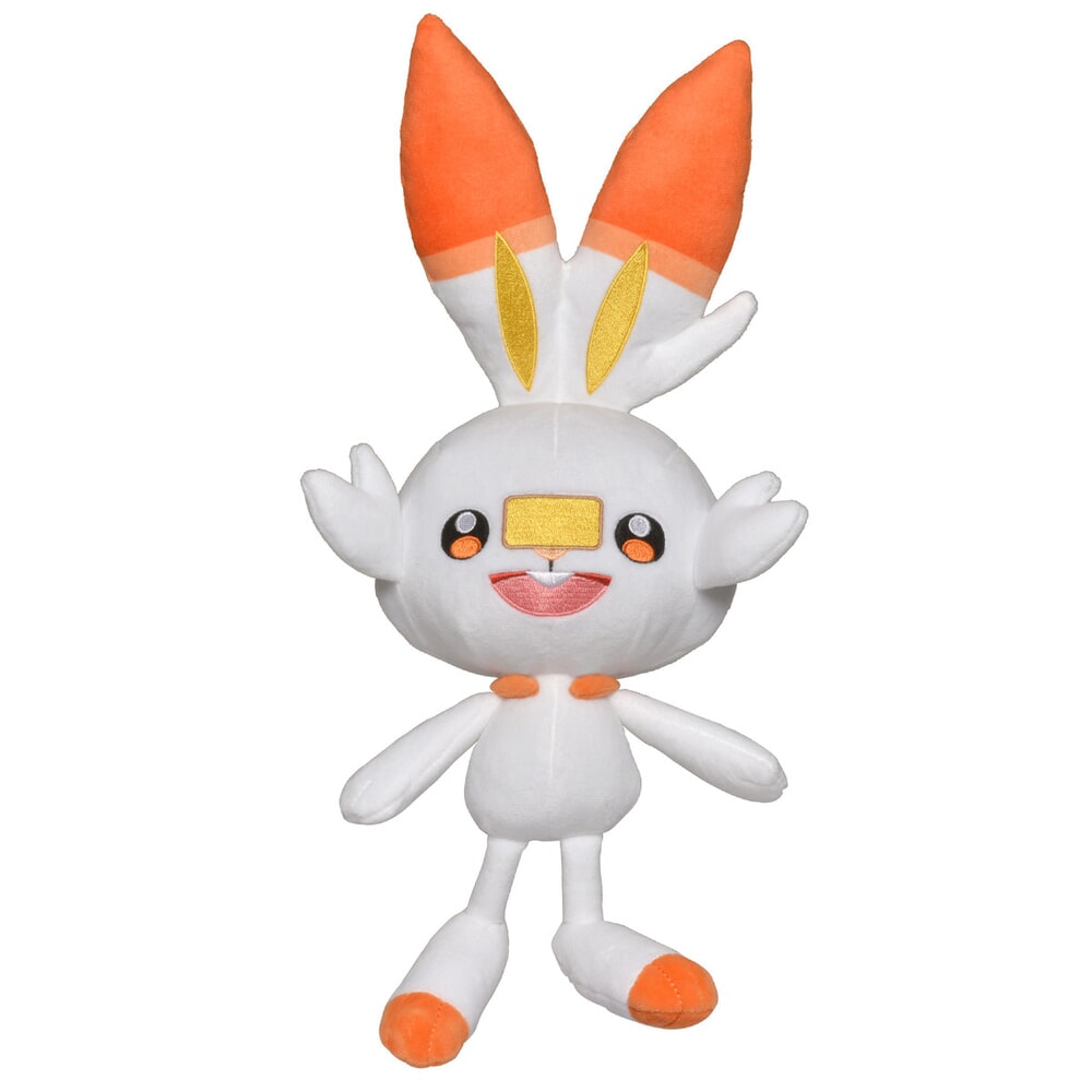 Peluche Pokémon : Scorbunny 20 cm