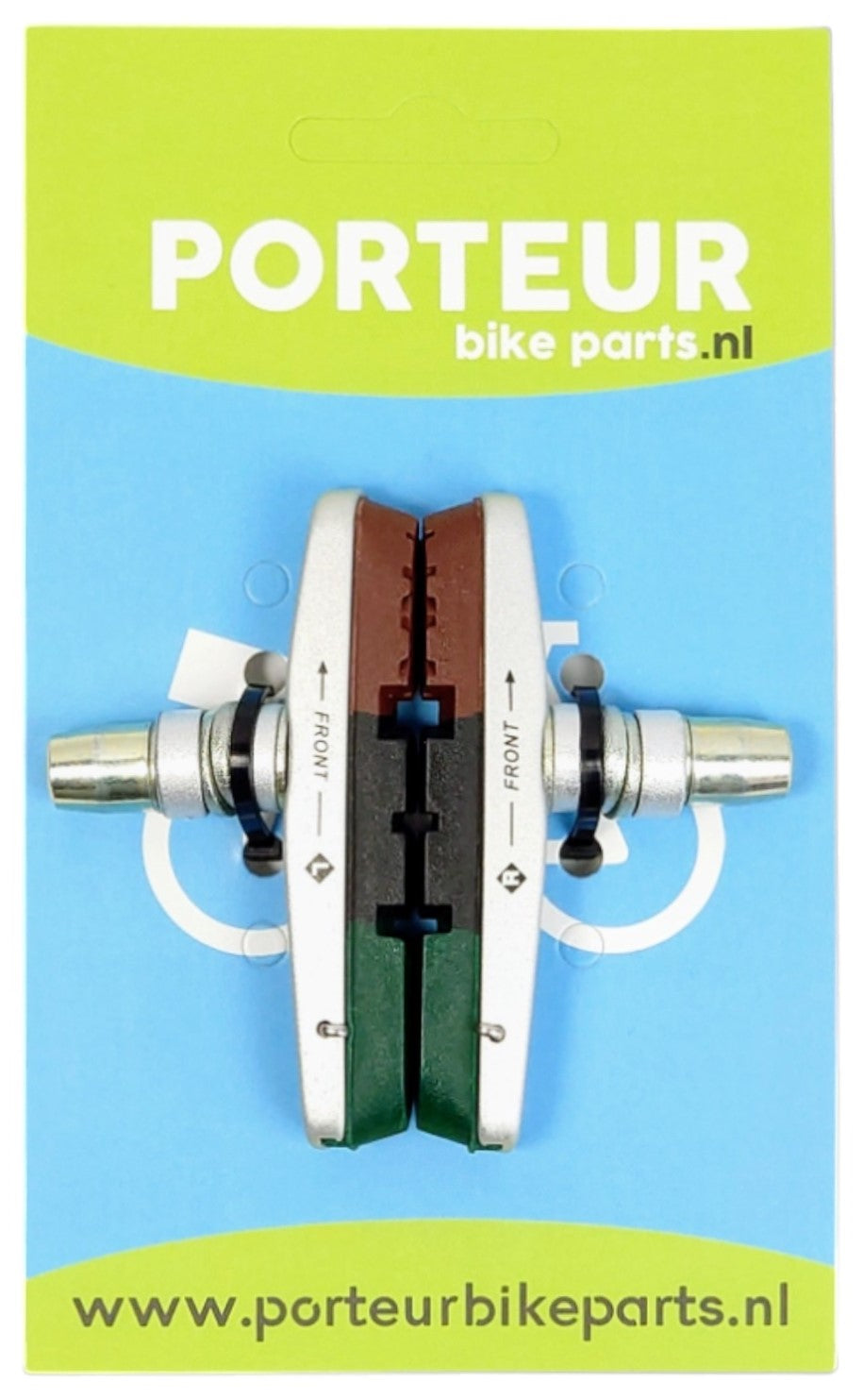 PORTOR PADS DE FREIN PORTUR V-frein 3 couleurs