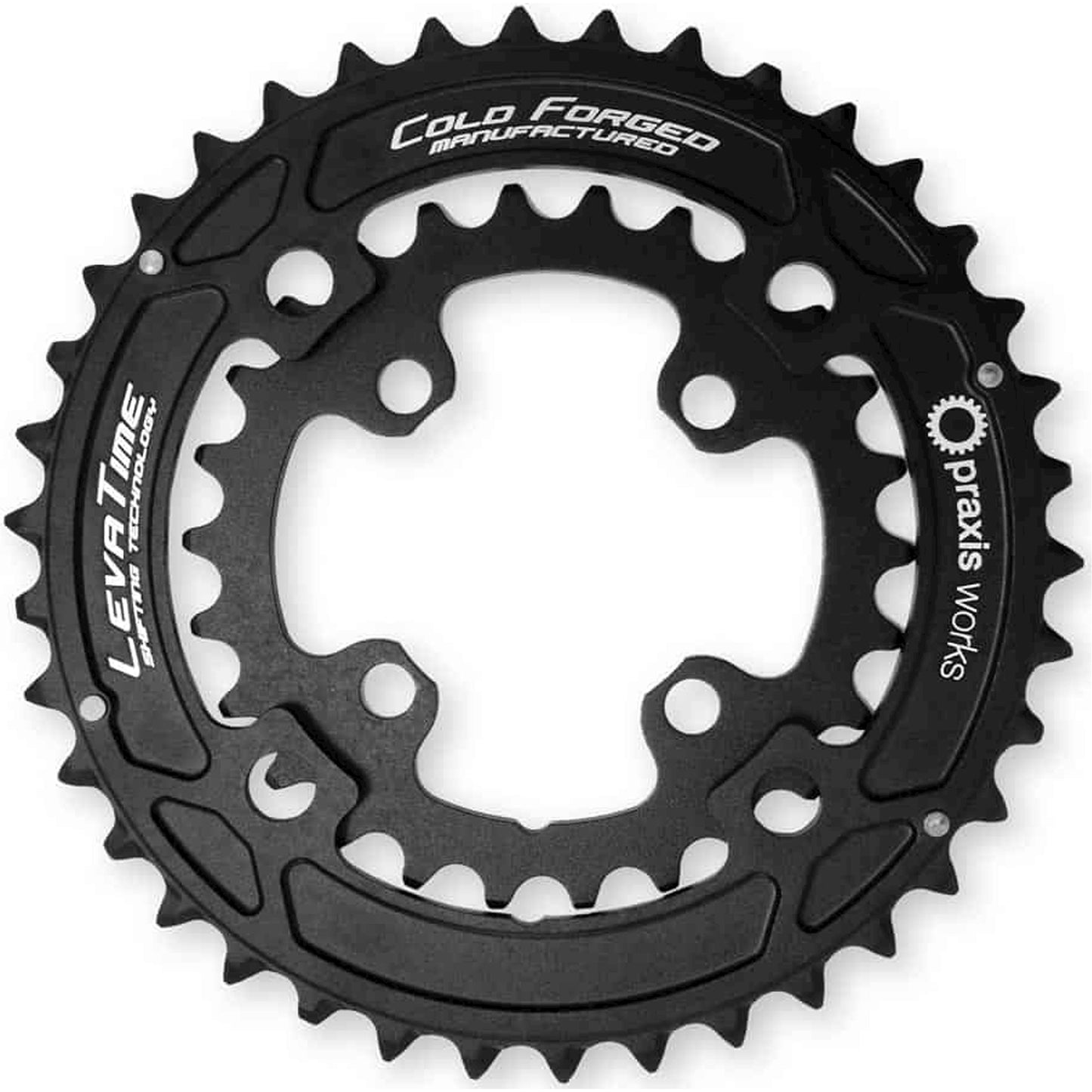 Praxis Chain Top 2X MTB 36 26 104 64BCD noir