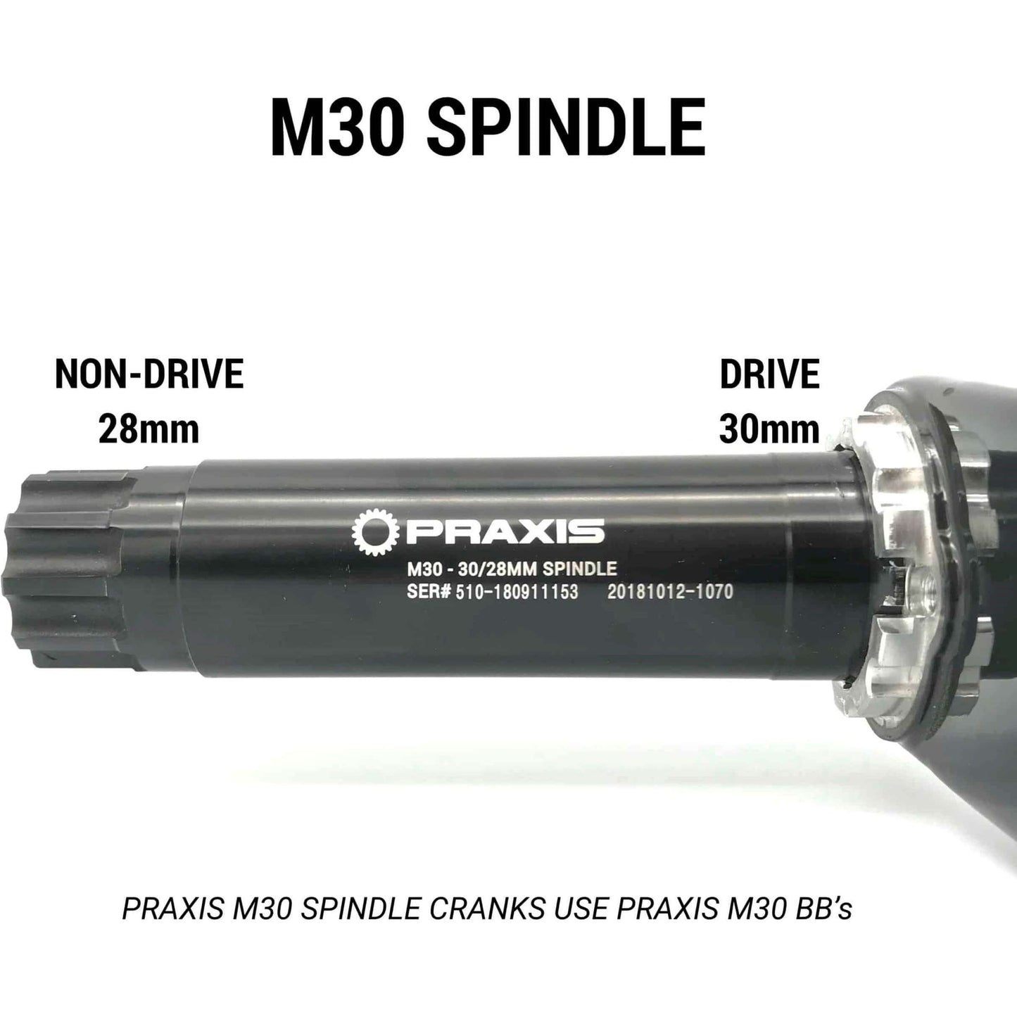 Adaptateur de soutien-gorge Praxis M30 T47 I.B. 85,5 mm