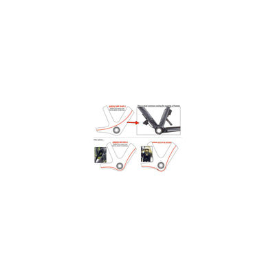 Adaptateur du support de fond Praxis M24 OSBB Road 68 mm