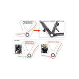 Adaptateur du support inférieur Praxis M30 BB30 PF30 MTB 73 mm - afbeelding 2