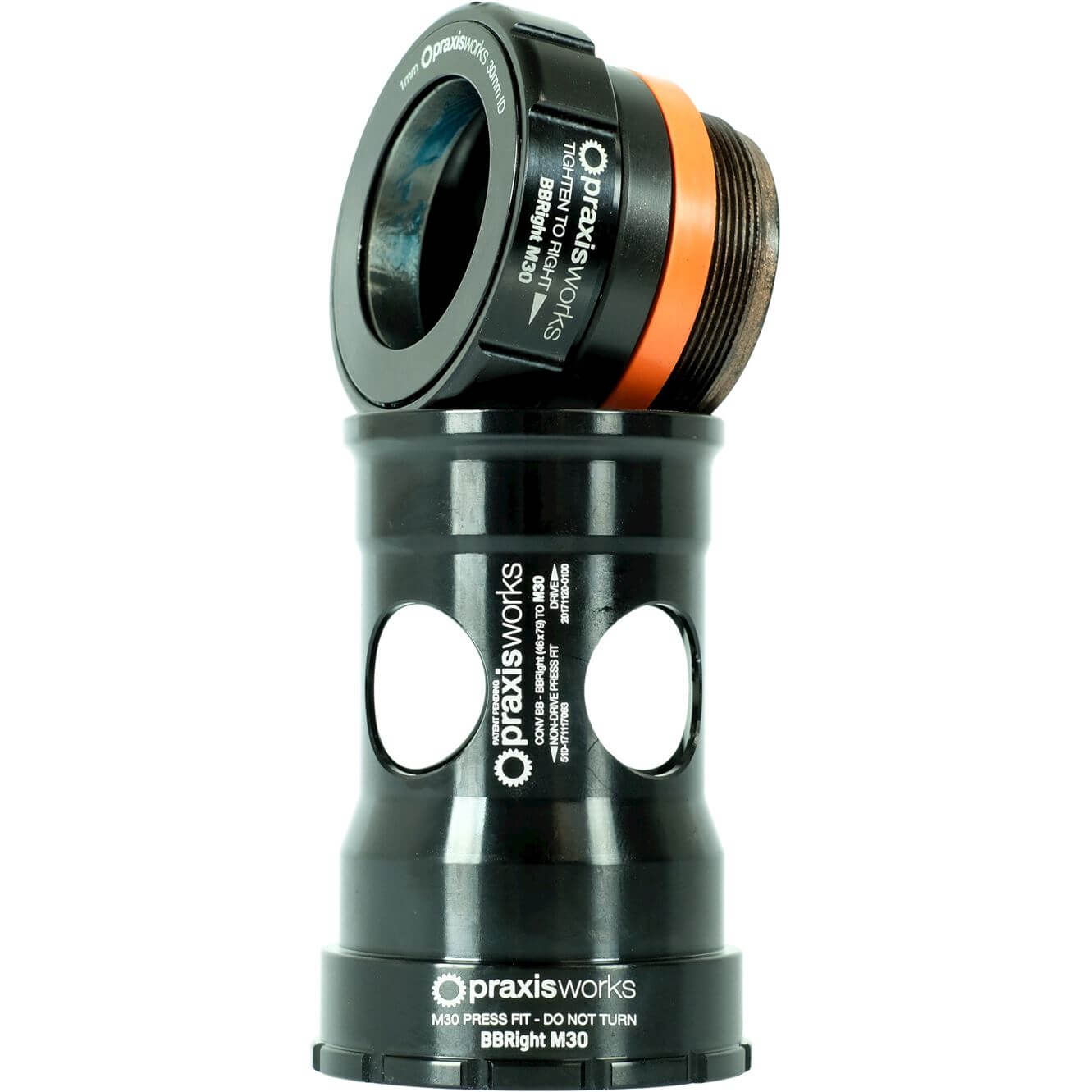 Adaptateur de support de fond Praxis M30 Bbright Road 79 mm