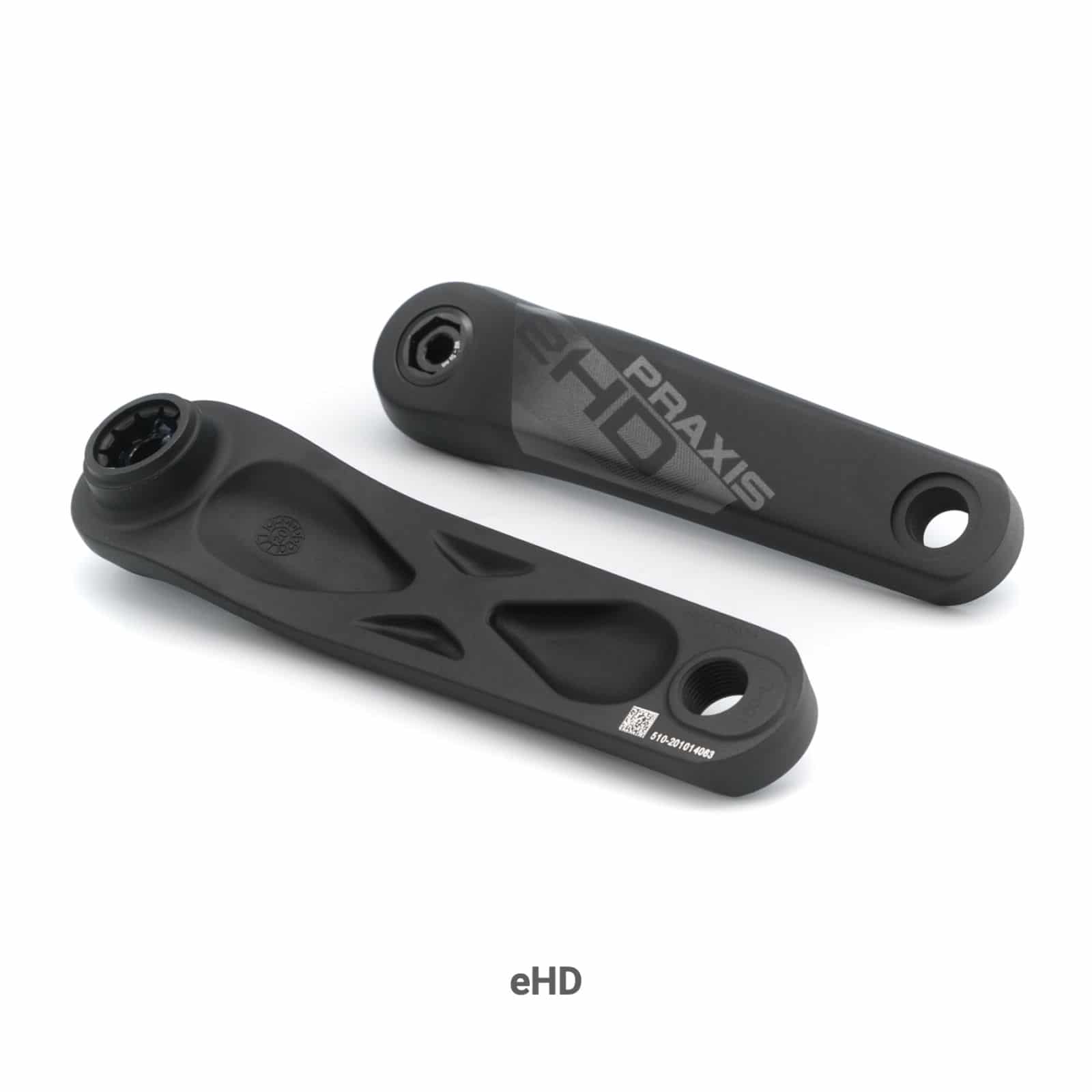Pédalier Praxis vélo électrique type 1 aluminium HD ISIS 155mm