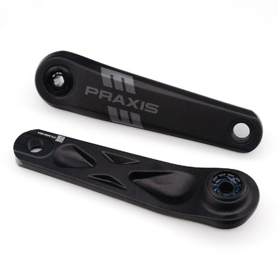 Pédalier Praxis vélo électrique type 2 aluminium isis 150mm