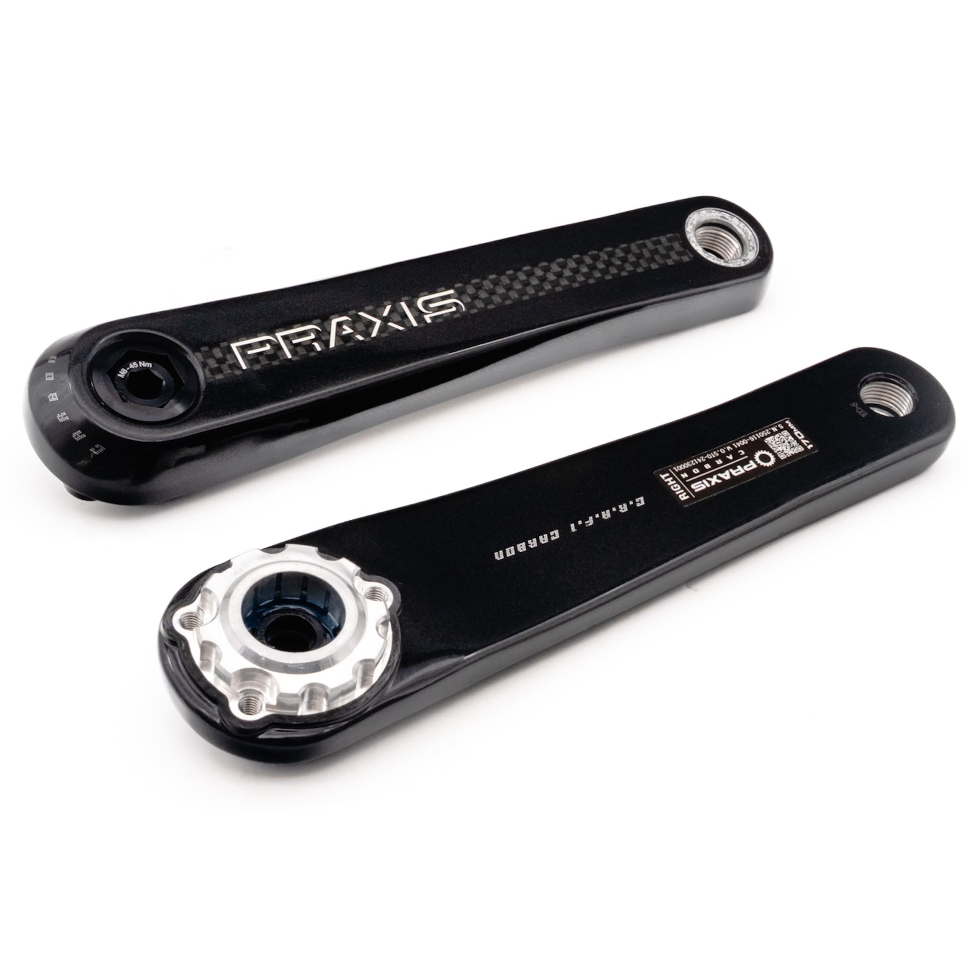 Pédalier Praxis e-race tq-hpr40 carbone 165mm