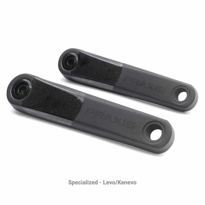 Pédalier Praxis e-bike sbc alliage spécialisé isis 165mm