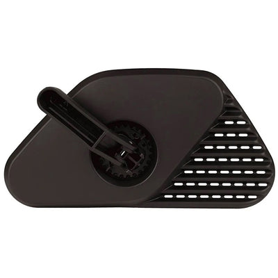 Repose-pieds Polisport avec plaque de protection junior noir