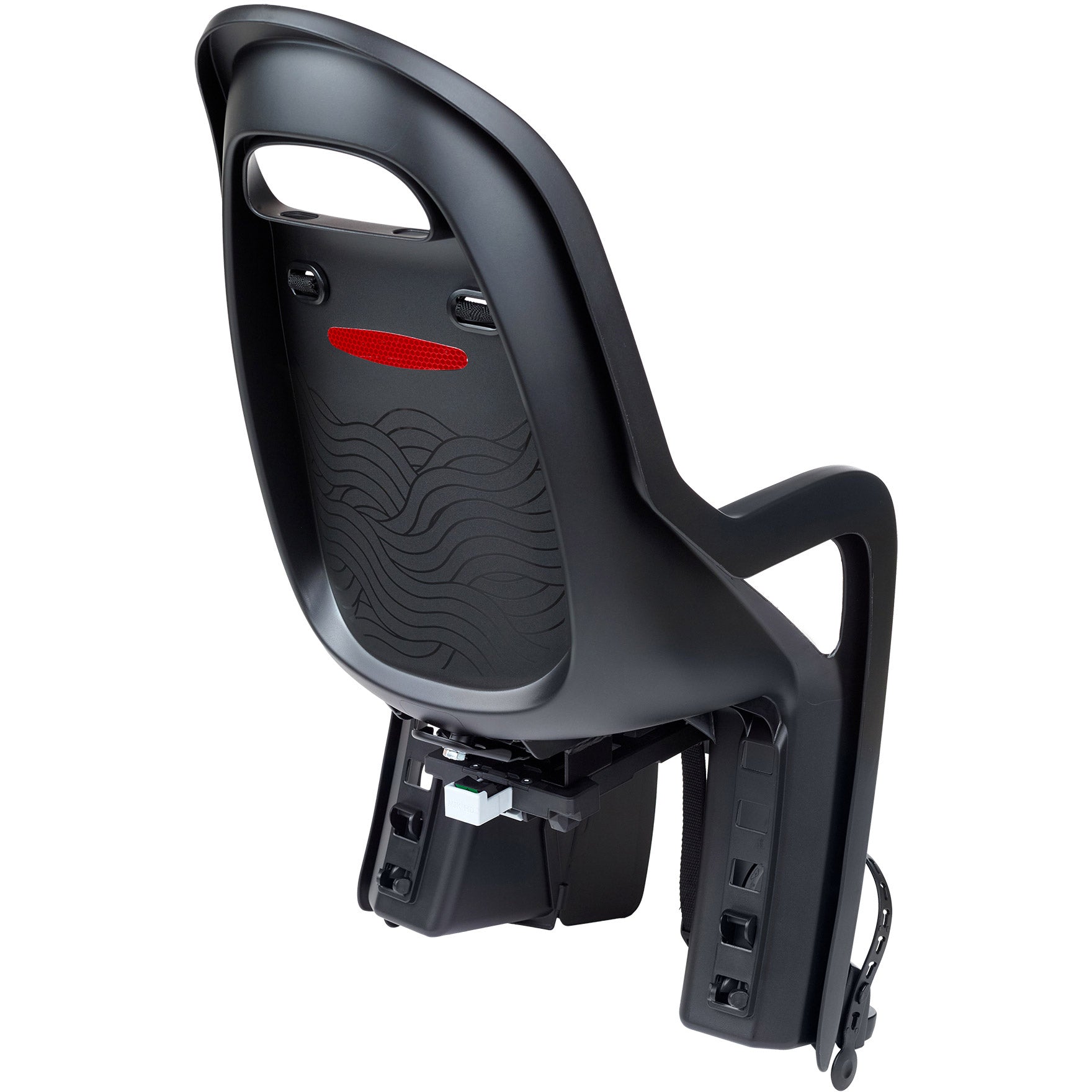Siège arrière Polisport groovy mik-hd gris foncé noir