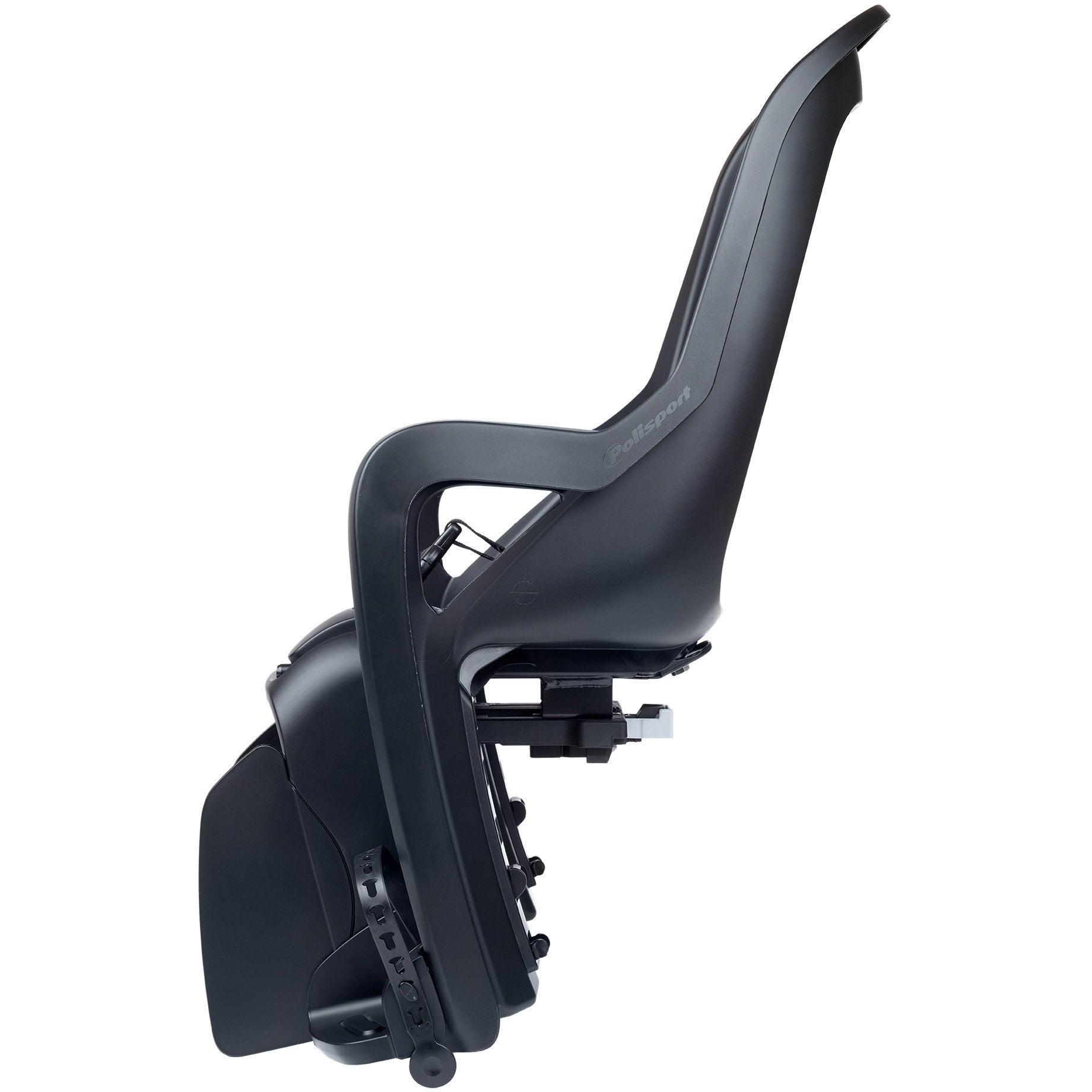 Siège arrière Polisport groovy mik-hd gris foncé noir