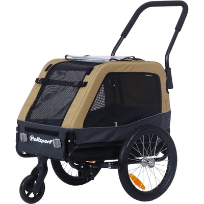 Remorque pour chien Polisport 20 pouces XL jusqu'à 45kg