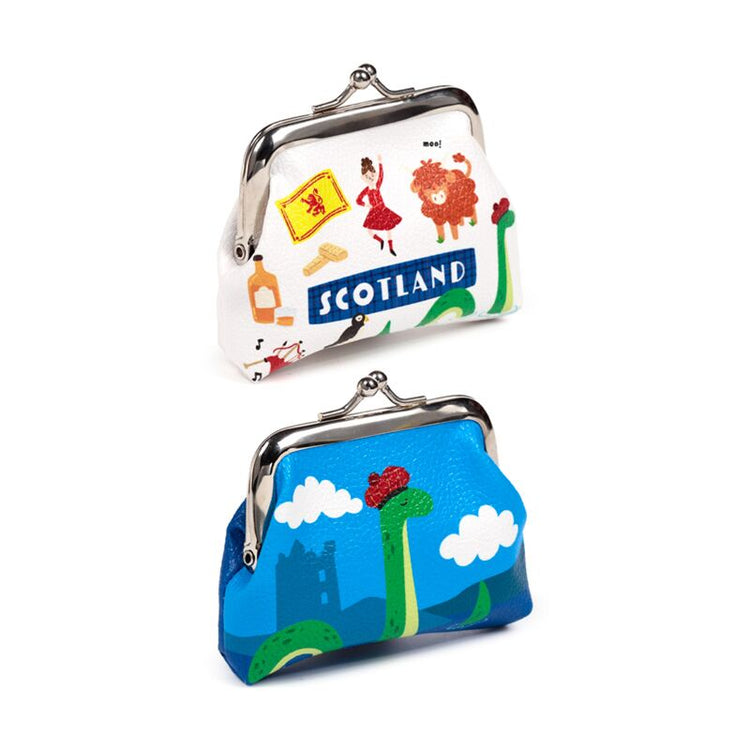 Portefeuille souvenir écossais avec coupe