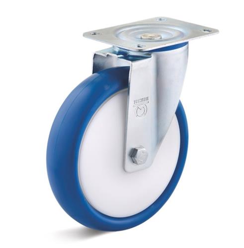 Torwegge roulette pivotante pu ø125 plastique