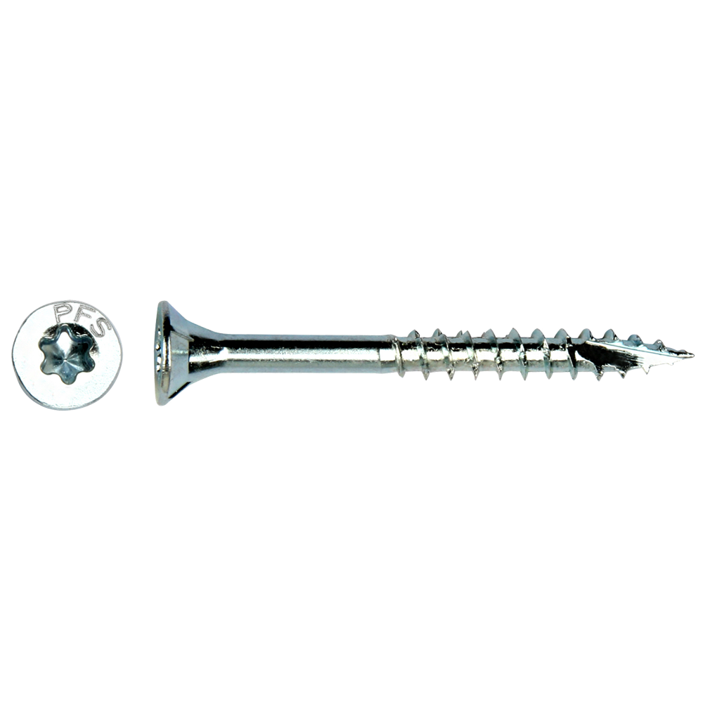 Pgb-europe pfs+ | vis pour panneaux d'aggloméré pfs+ vzk-t ø 4,5x50 zn | 200 pièces pfwvtg001004500503