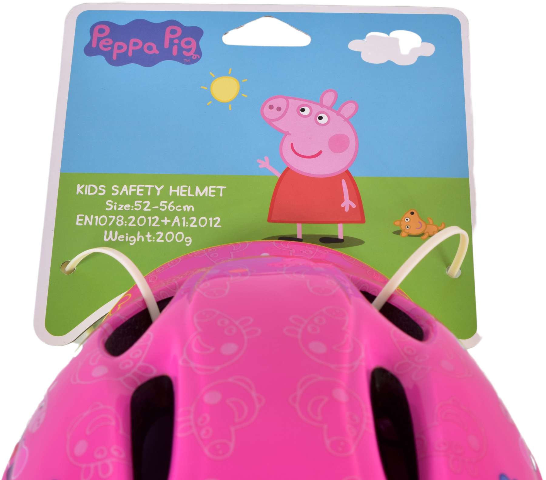Casque de vélo de Pig Pig Pink 51-55 cm