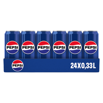 Pepsi Cola Regular Smooth Canette (24x33cl)