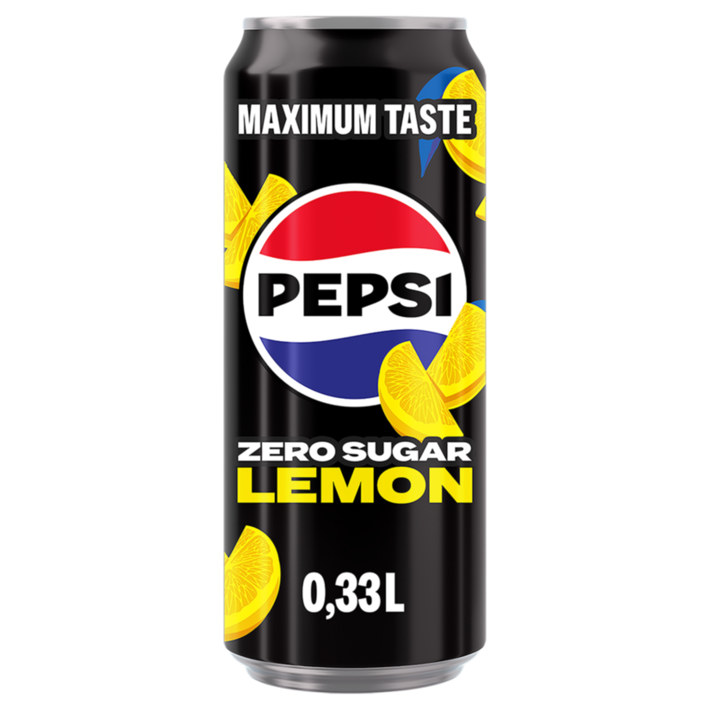 Pepsi zéro sucre citron lisse canette (12x 33 cl)