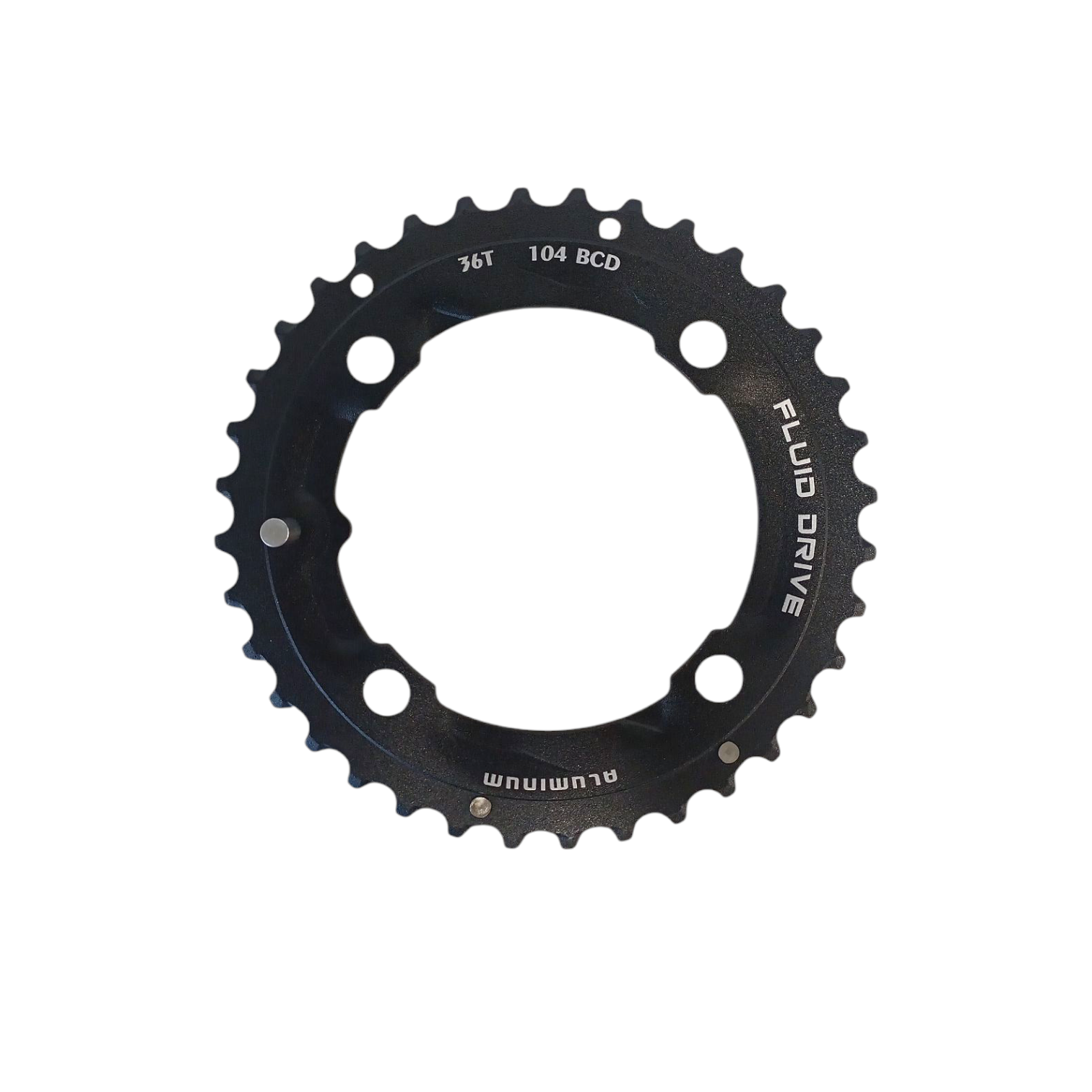 Sunrace 36T Chaîne supérieur CRMS660, BCD 104 mm, noir