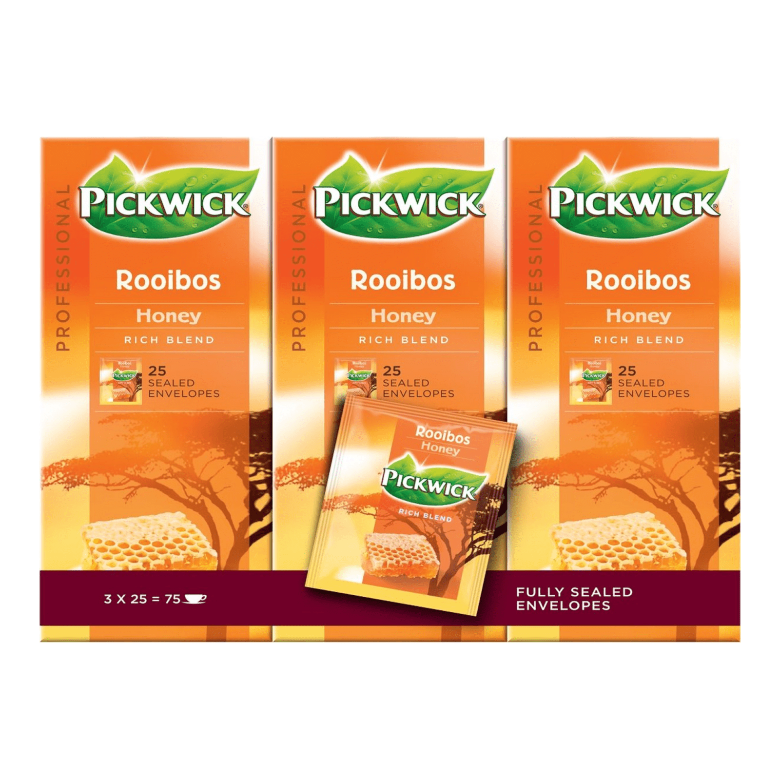 Miel de rooibos professionnel Pickwick (75x1,5gr)