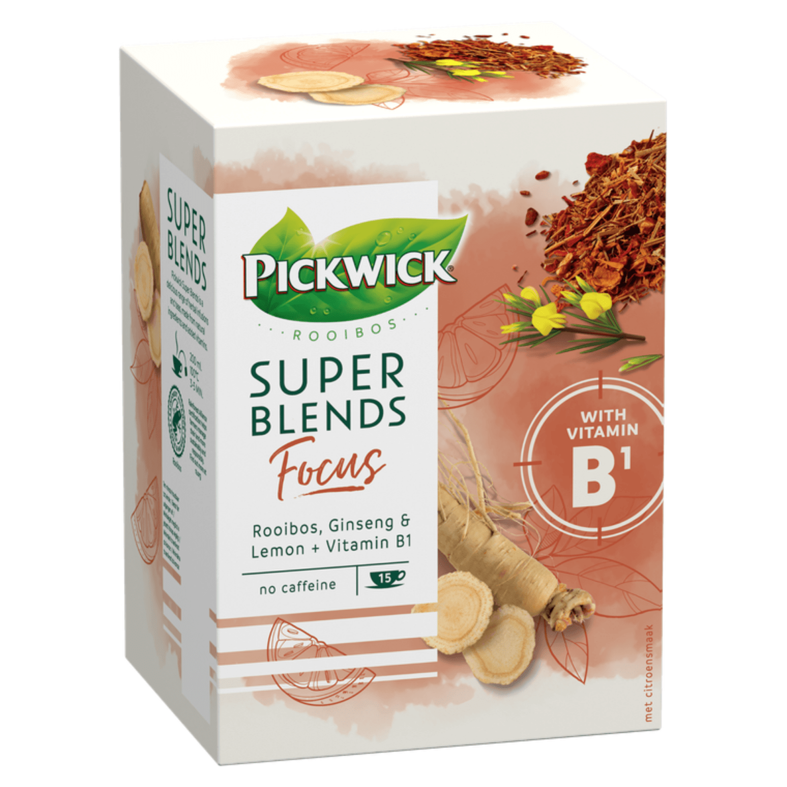 Pickwick super blends focus 1,5gr (4x 15 pièces)