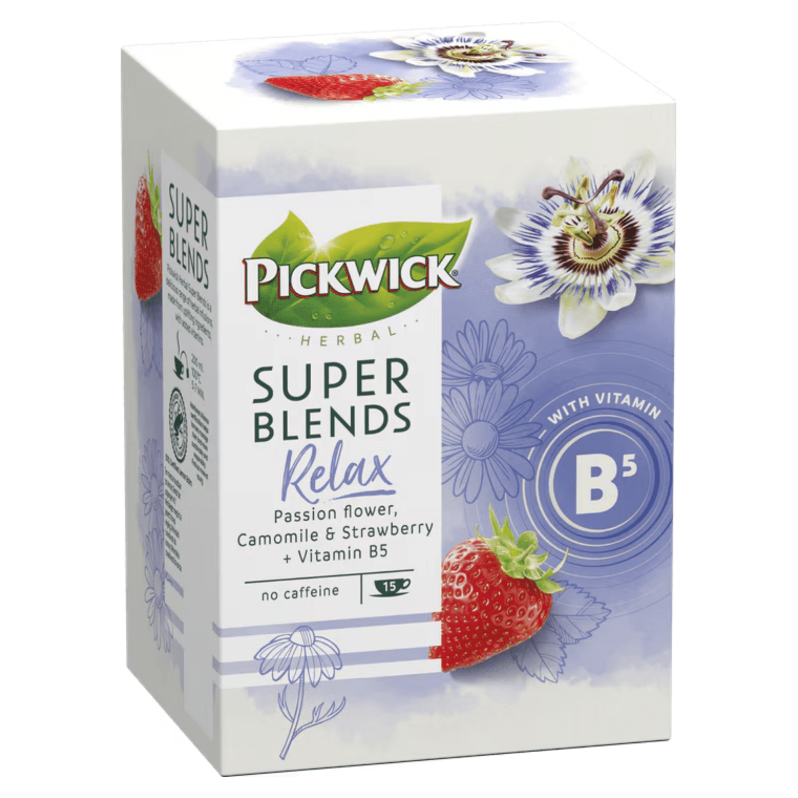 Pickwick super mélanges relax 1,5gr (4x 15 pièces)
