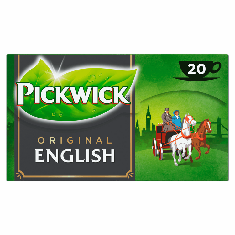 Thé Pickwick pour un anglais 2 gr (12x 20 pièces)