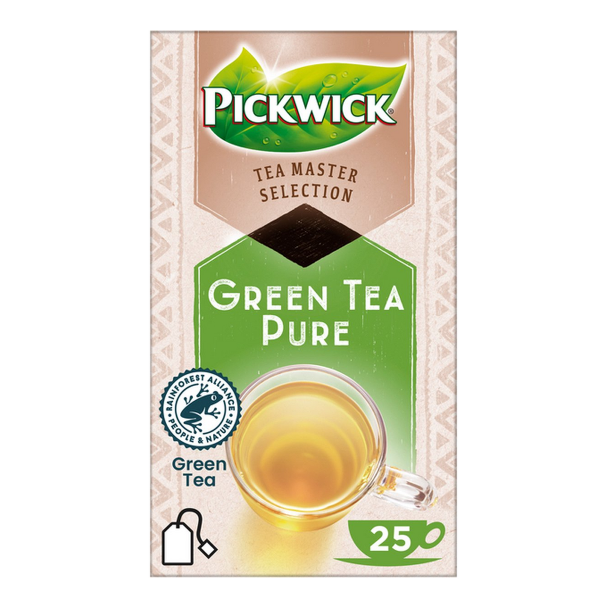 Pickwick tea master selection thé vert pur (4x25 pièces)