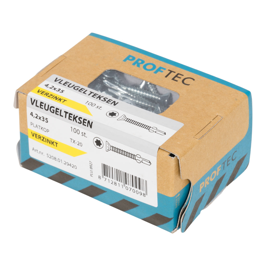 Anneau de corps Proftec vz din9021 m5 | 100 pièces - 5470.01.00501
