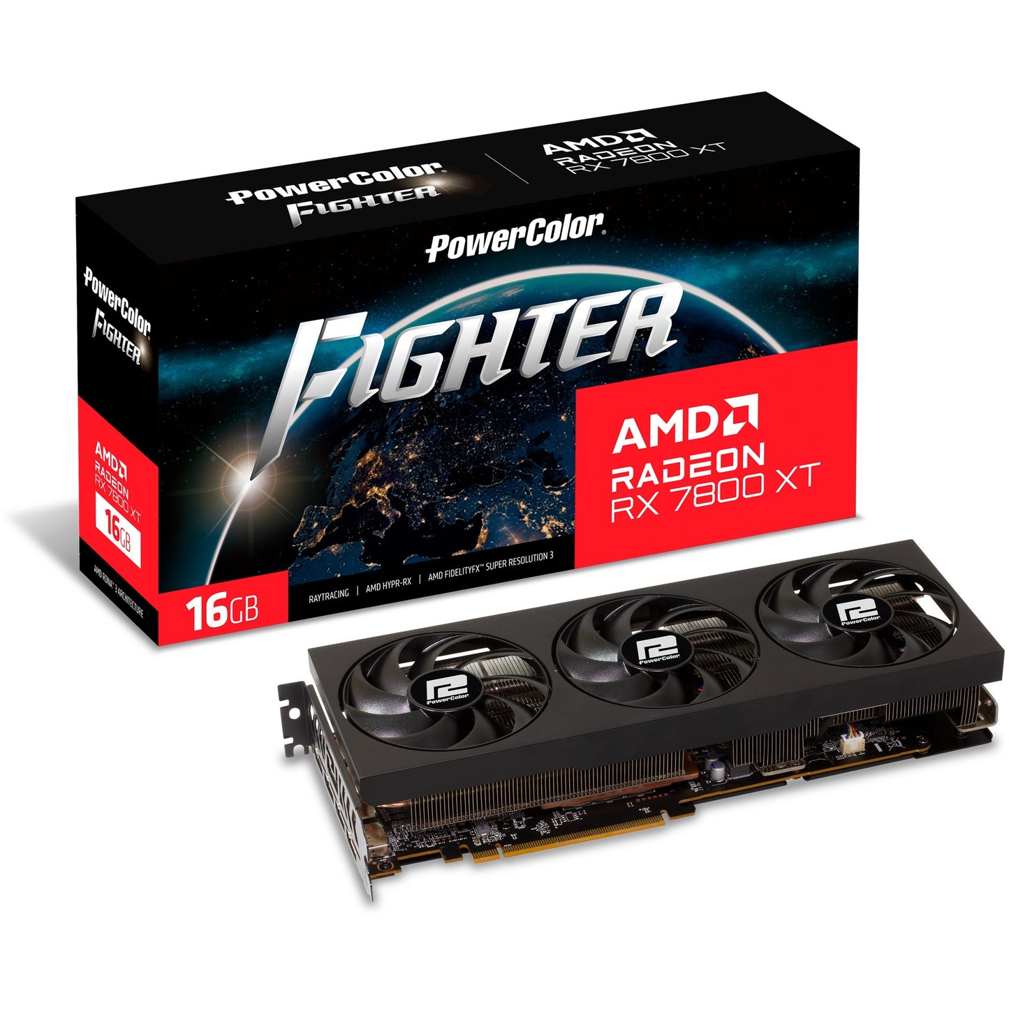 PowerColor RX 7800 XT Fighter 16 Go OC