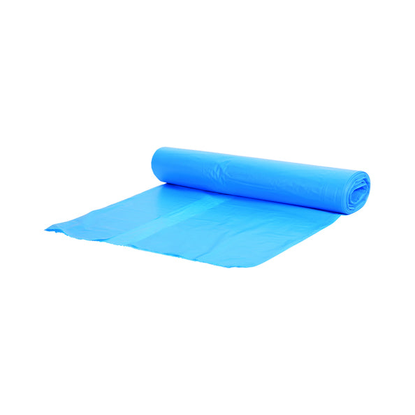 Sac poubelle Powersterko 70x110cm bleu T30 (rouleau de 20 pièces)