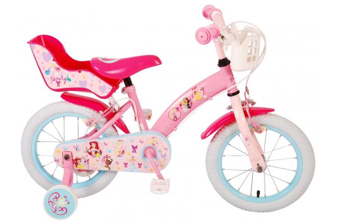 Disney Princess Children's Bicycle - Girls - 14 pouces - Pink - deux freins à main