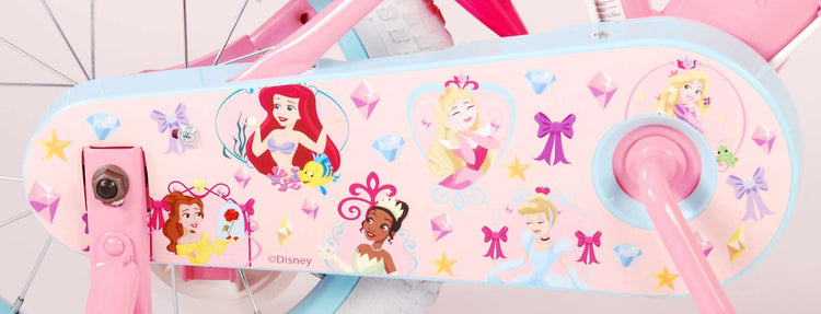 Disney Princess Children's Bicycle - Girls - 14 pouces - Pink - deux freins à main