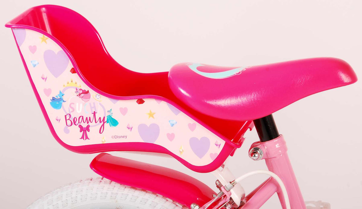 Disney Princess Children's Bicycle - Girls - 14 pouces - Pink - deux freins à main