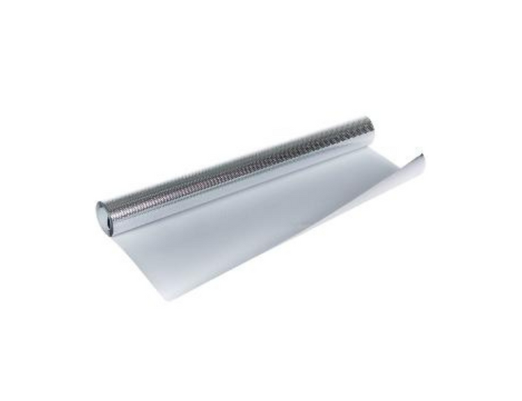 Tonzon Luxury Radiateur Argent blanc 40 cm x 25 m