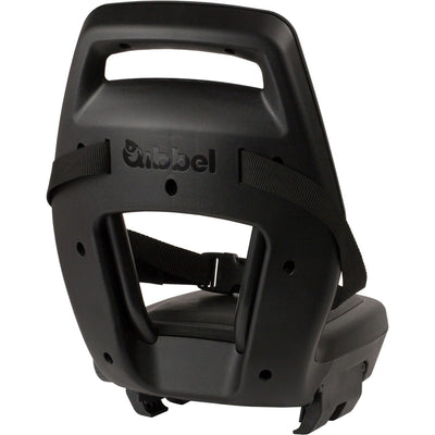 siège arrière junior 6+ repose-pieds + ceinture noir