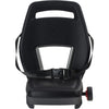 siège arrière junior 6+ repose-pieds + ceinture noir